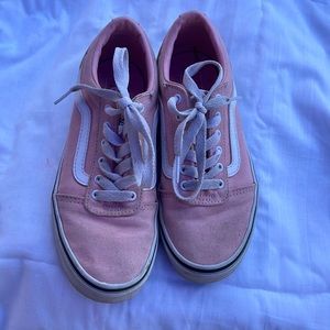 Vans sneakers pink size 2.5
